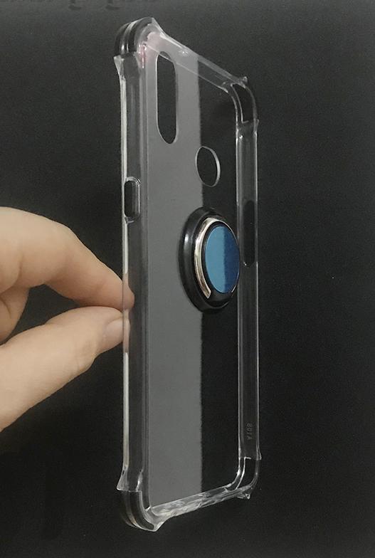 Ốp Lưng Samsung Galaxy A10s trong suốt chống sốc 4 cạnh có giá đỡ
