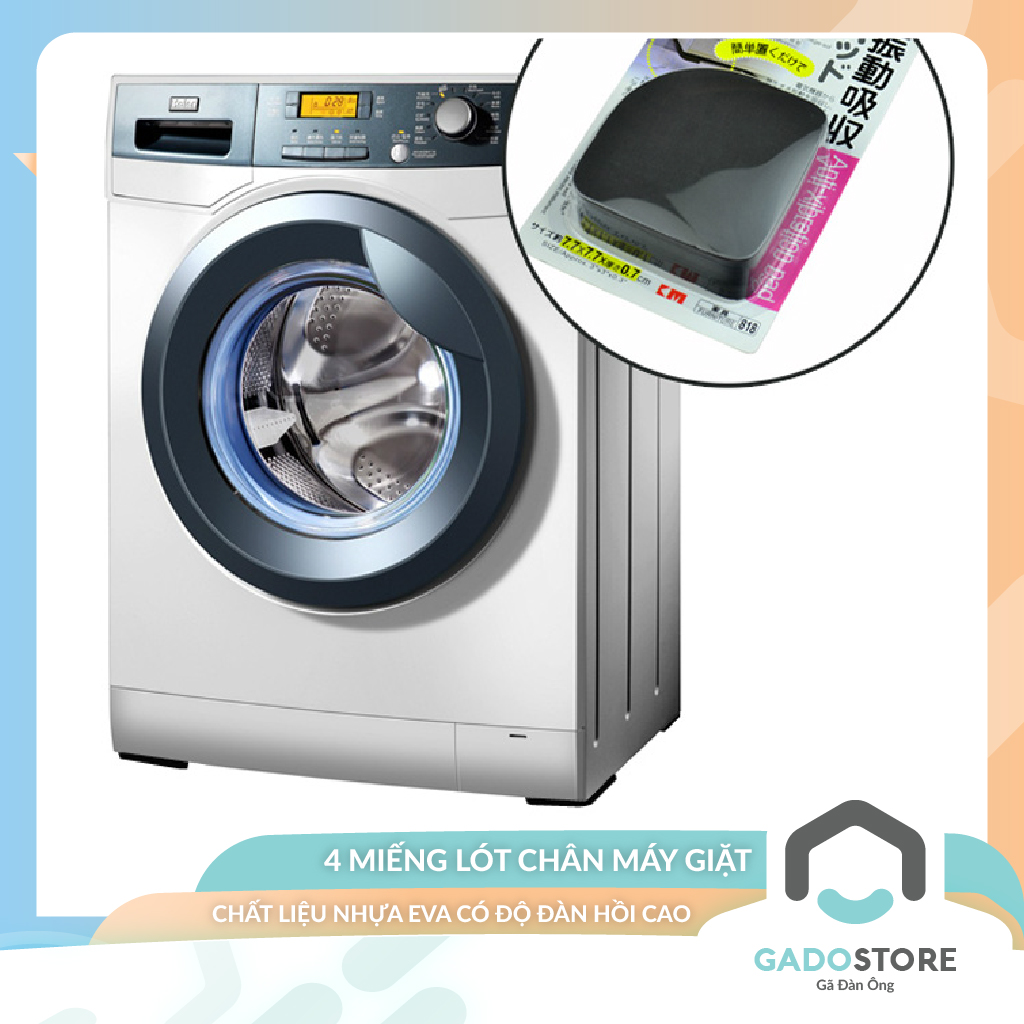 Miếng lót chống trượt dùng cho máy giặt bàn ghế tủ lạnh giảm tiếng ồn