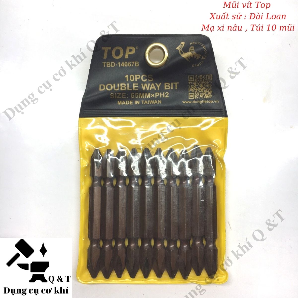 Đầu bắn vít , Mũi vặn vít hộp 10 chiếc dài 65mm
