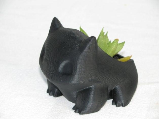 Chậu cây pokemon siêu dễ thương - Cute Bulbasaur planter