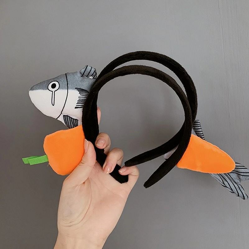 Cài tóc cà rốt, con cá ngộ nghĩnh phong cách cute