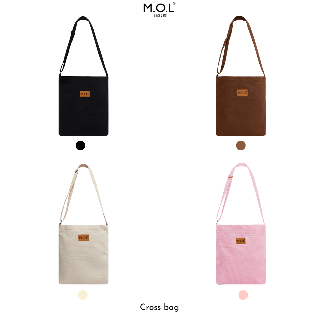 Túi đeo chéo: m.o.l cross tote