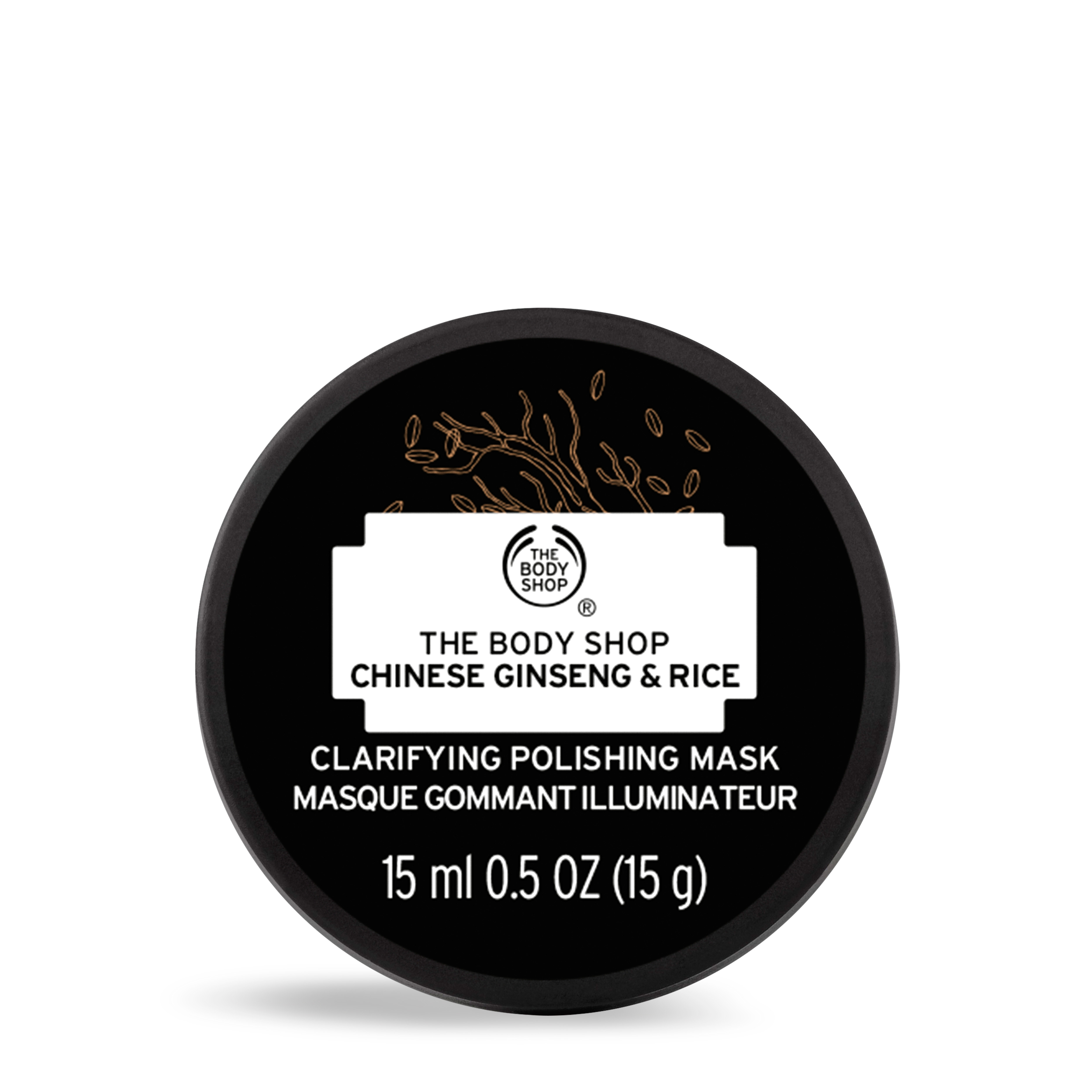 Mặt Nạ Sáng Da The Body Shop Facial Mask Ginseng & Rice 15ML