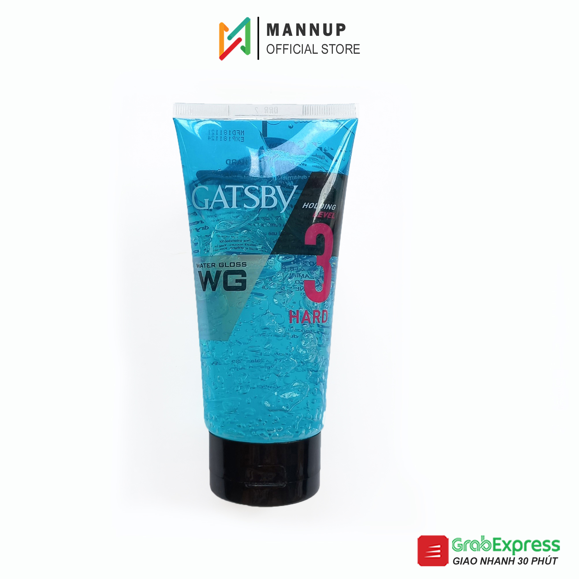Gel vuốt tóc gatsby hair gel water gloss hard level 3 170g - dễ dàng tạo kiểu, giữ nếp cực tốt