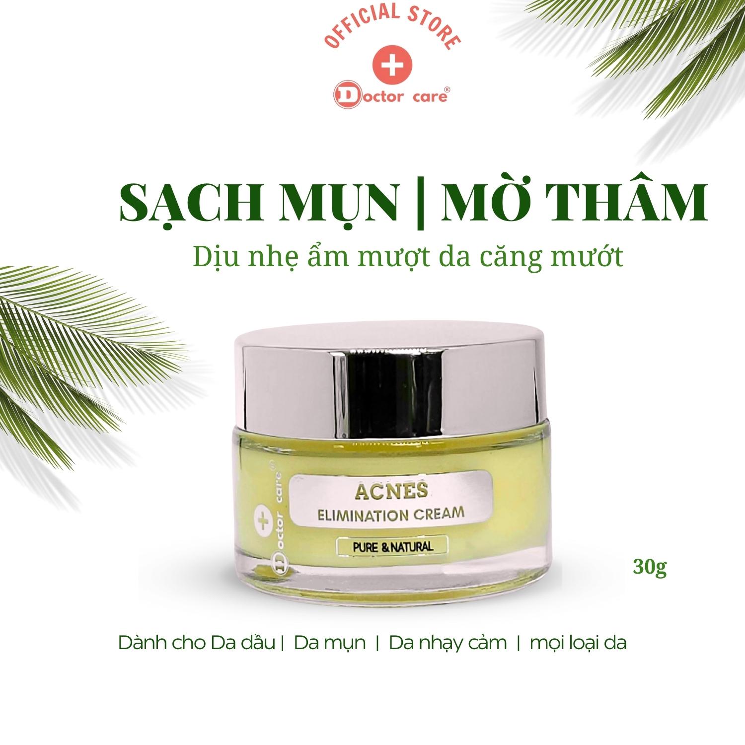 Kem Tri Mụn ẩn giảm mờ thâm mụn Doctor Care Acnes Elimination 30g