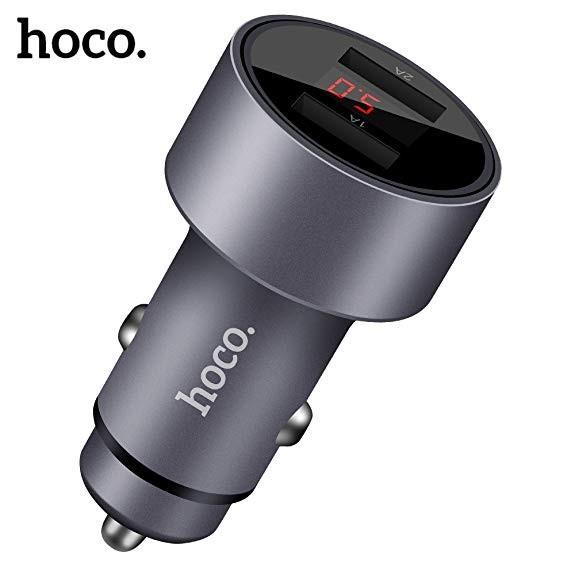 Sạc ô tô hoco z9 2 cổng usb cao cấp