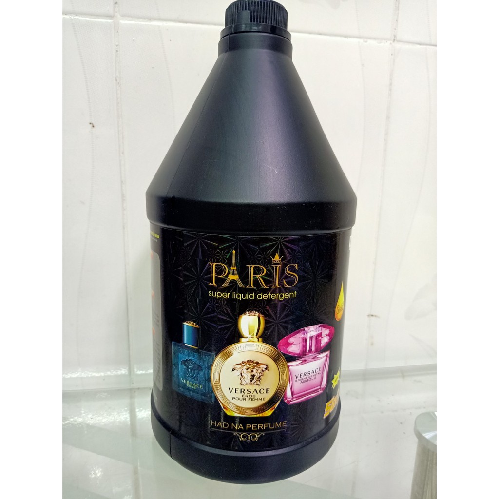 1 can nước giặt paris hương nước hoa pháp 3600ml/can