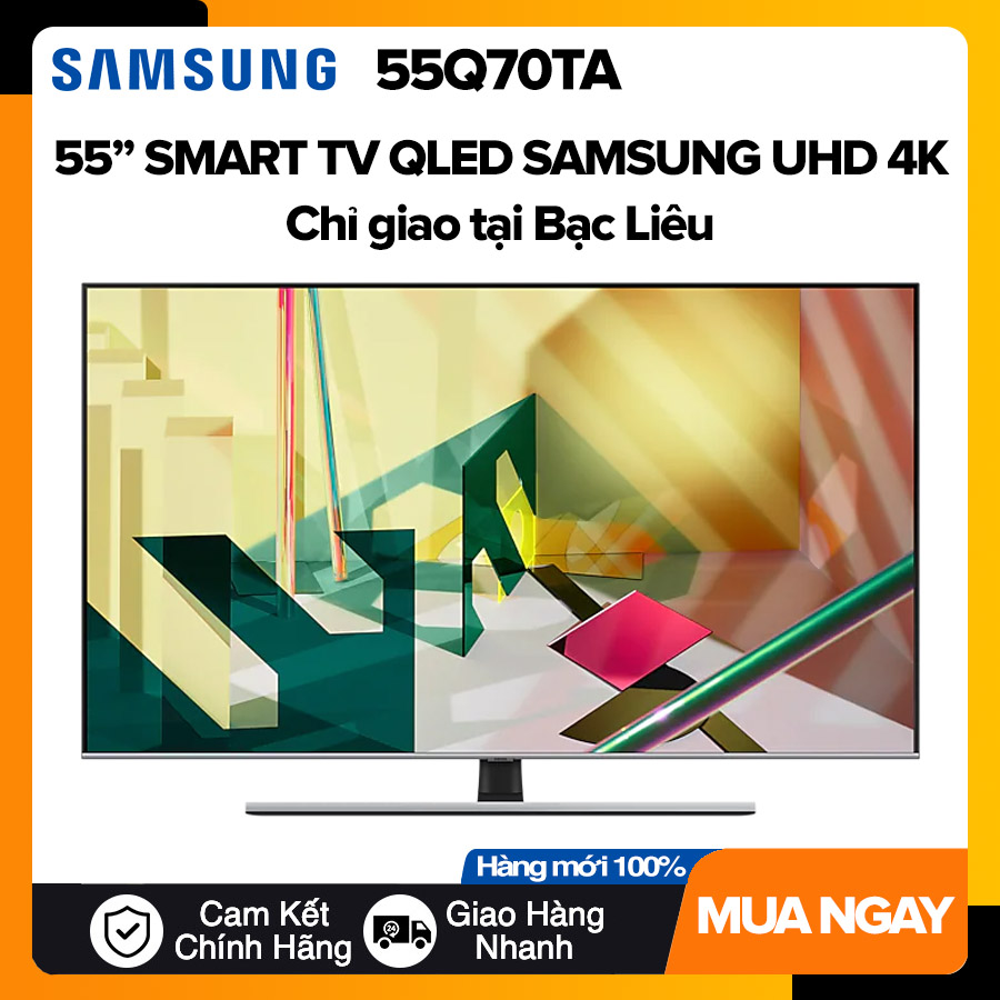 Smart tivi qled samsung 55 inch uhd 4k - model 55q70ta tivi giá rẻ - hàng chính hãng