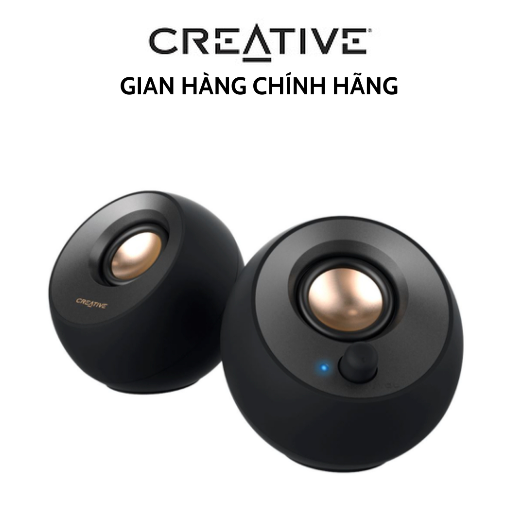 Loa Vi Tính Creative Pebble V2 2.0 - Hàng Chính Hãng