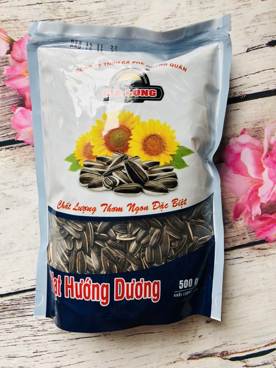500g hạt hướng dương sấy loại ngon, ăn liền._Monhi_Food