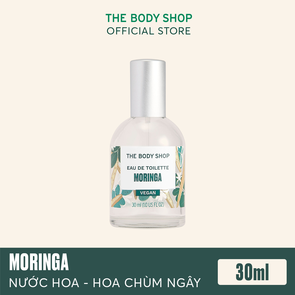 Nước hoa hương hoa chùm ngây The Body Shop Moringa 30ml