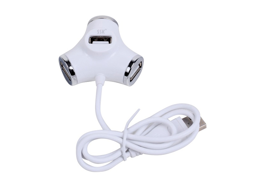 Hub 4-1 usb 2.0 ssk shu012