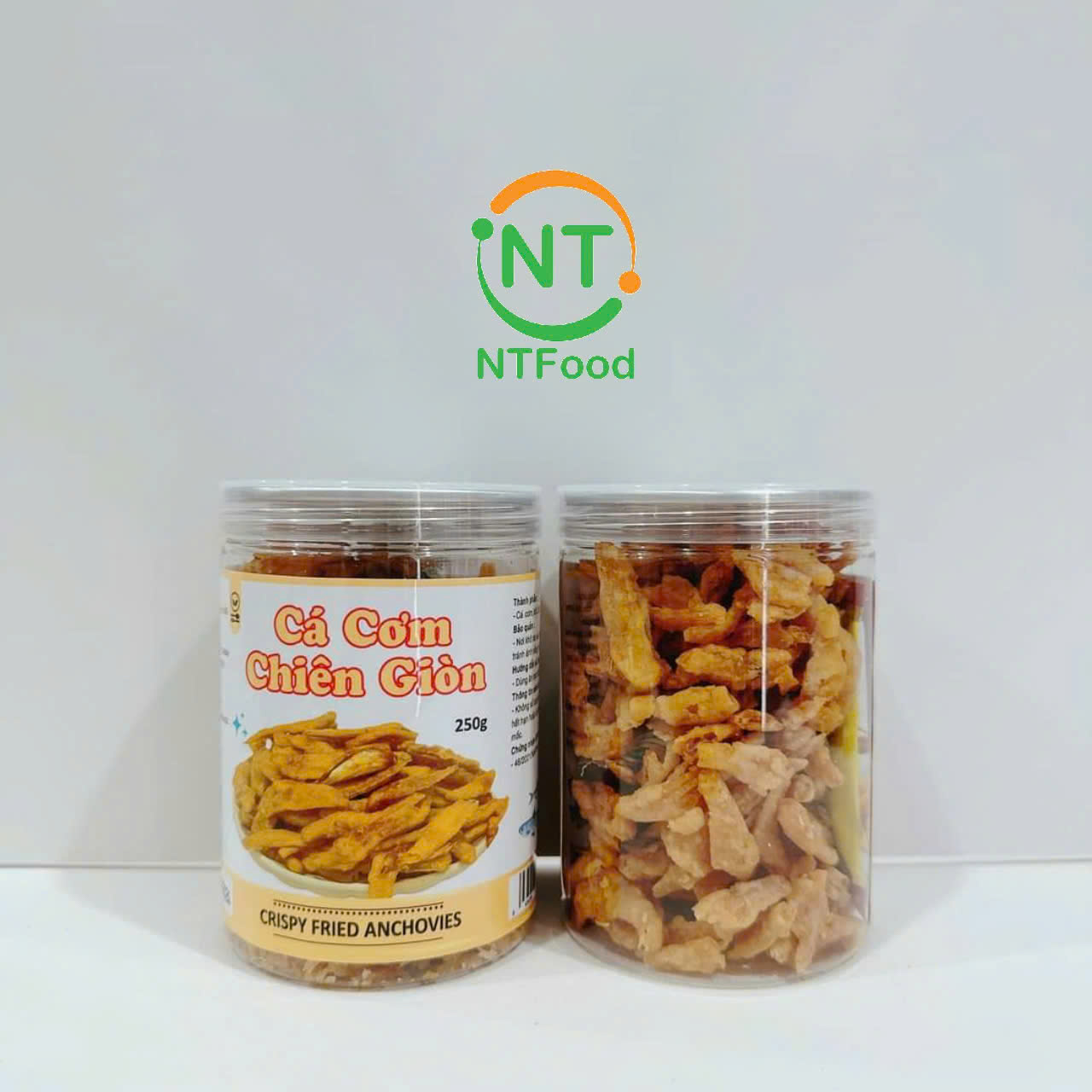 Cá Cơm Chiên Giòn NTFood hũ 250Gr - Nhất Tín Food
