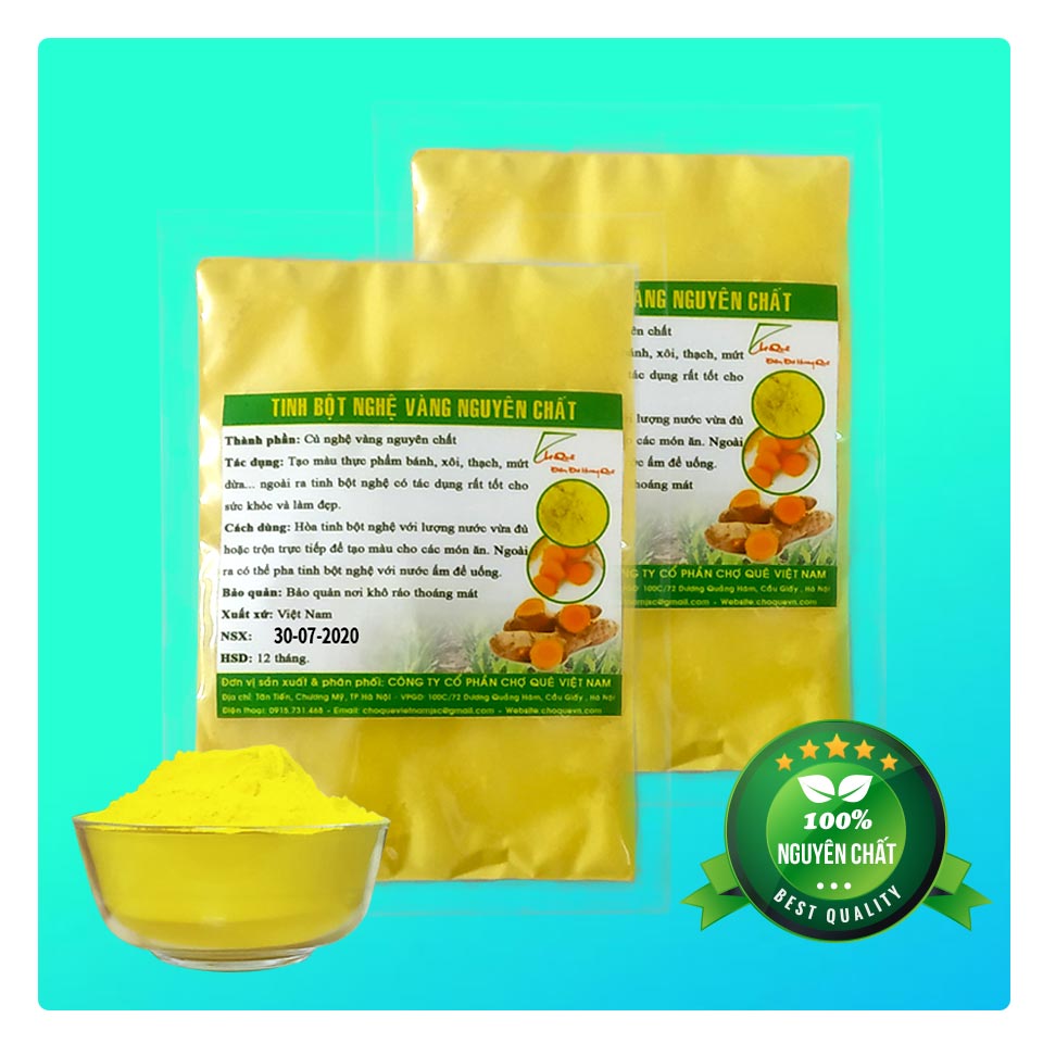 Tinh Bột Nghệ Vàng Gói 50g