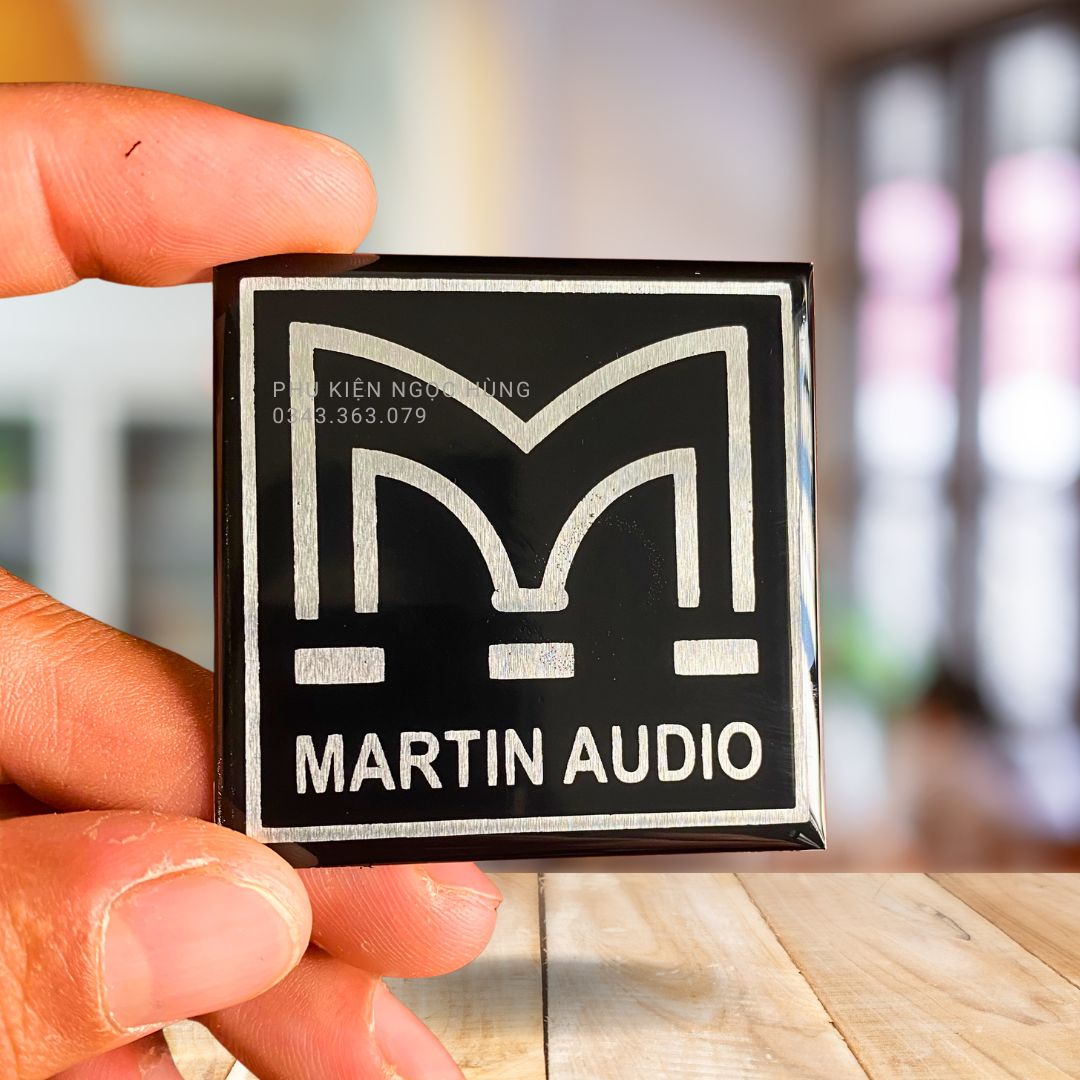 Logo loa martin dán loa thùng - 2 tem