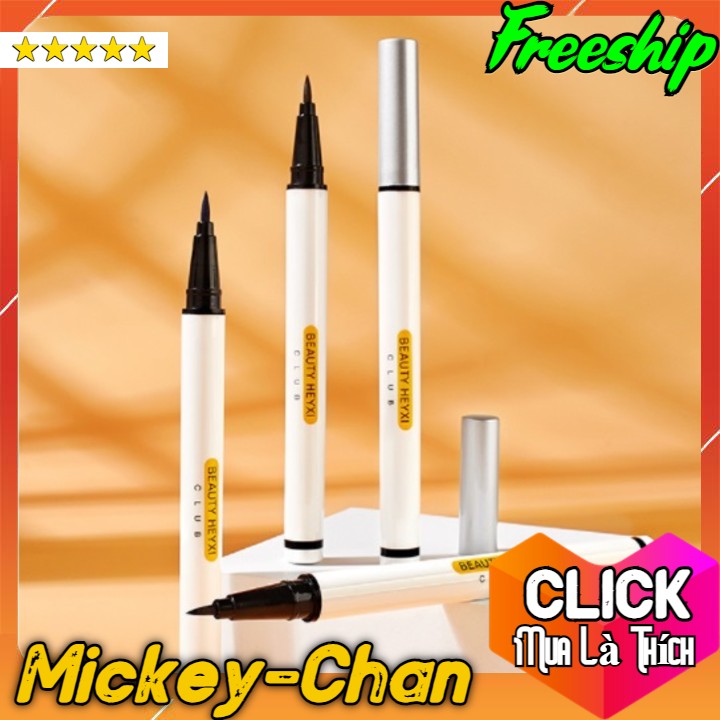 Bút Kẻ Mắt HEYXI Han Yuanxi Chống Thấm Nước, Không Thấm Mồ Hôi, Khô Nhanh, Trang Điểm Mịn Màng