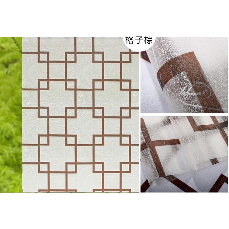2 mét decal dán kính mờ khổ 90cm, hạn chế ánh sáng, hạn chế nhìn trộm, thích hợp dán cửa sổ, cửa chính, cơ quan, phòng họp, nhiều mẫu
