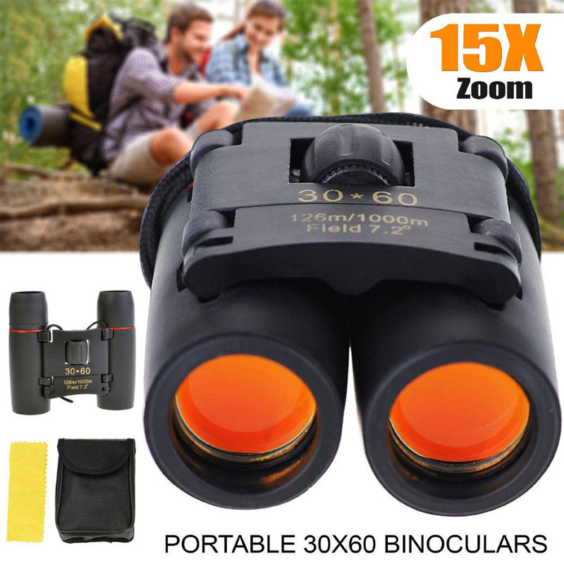 Ống Nhòm Du Lịch 2 Mắt Chuyên Dụng Xuyên Đêm Ống Nhòm 3D 2 Mắt 30x60 Góc Nhìn Rộng Hàng Nhập Khẩu.bảo hành 1 đổi 1