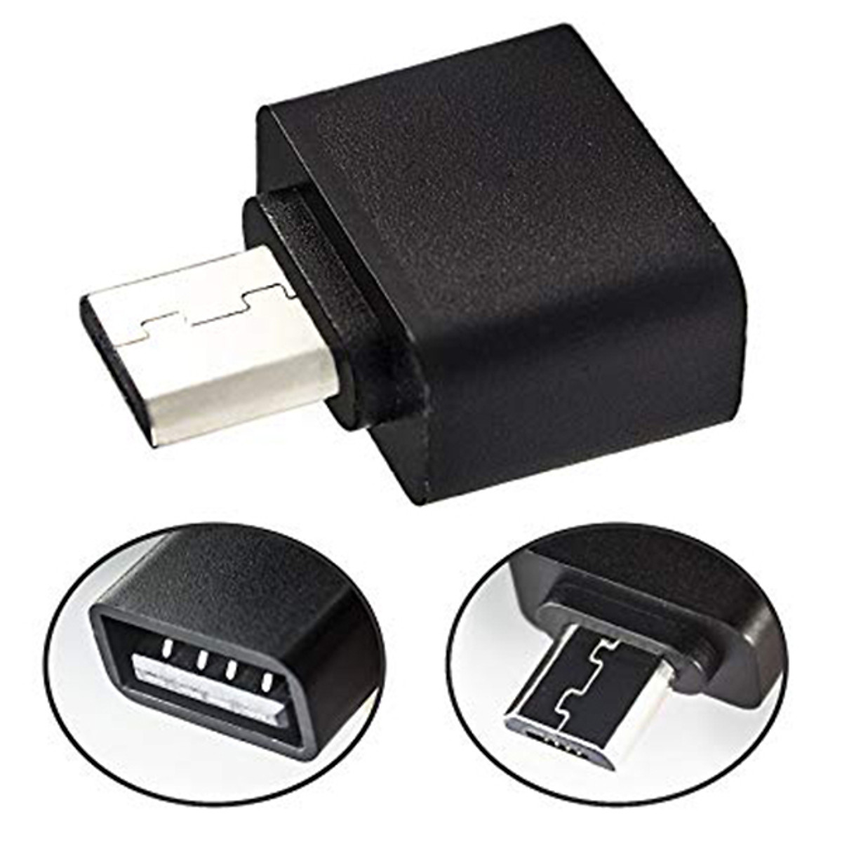 Đầu chuyển đổi OTG mini từ Micro sang USB chuyên dụng cho điện thoại Android