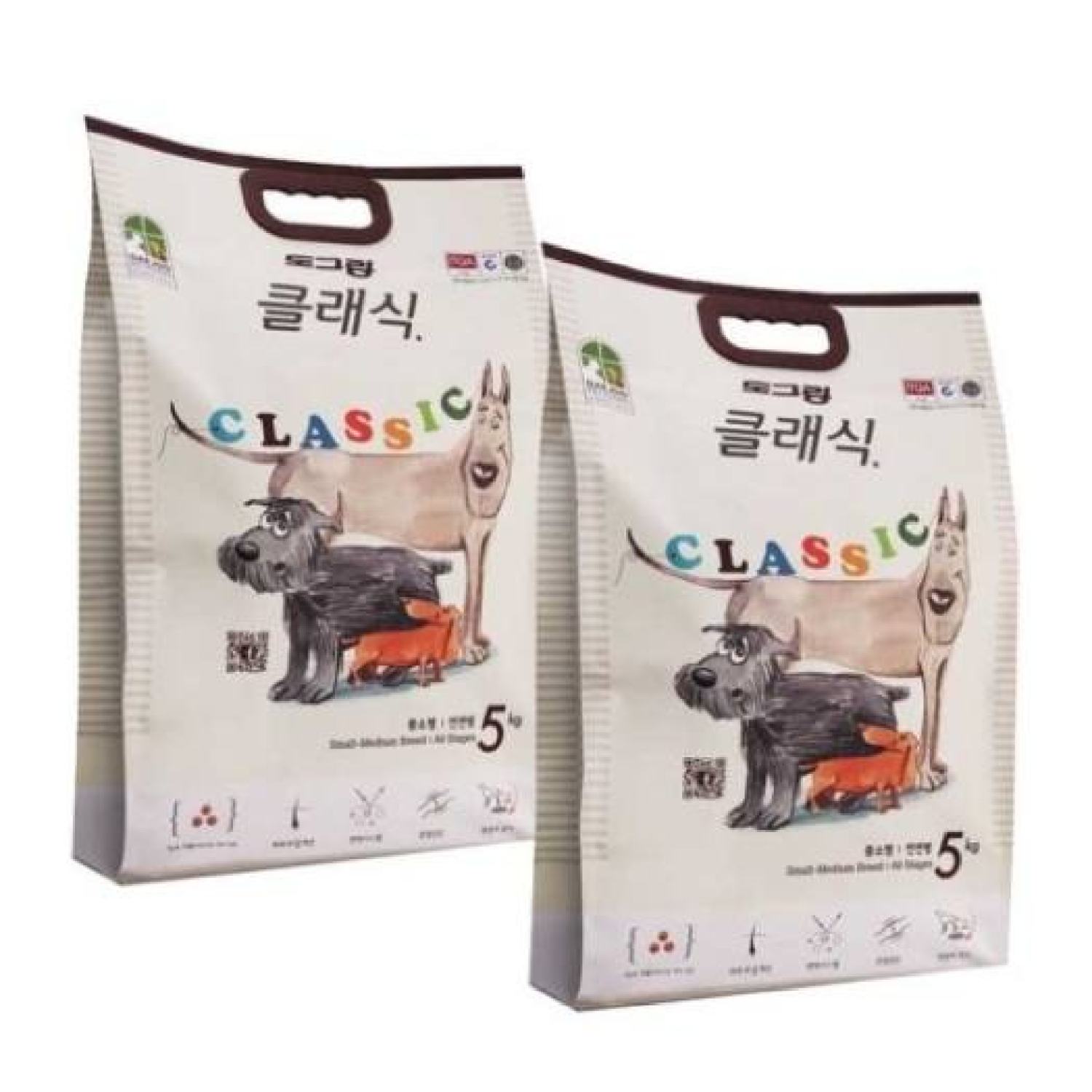 Thức ăn hạt Dog Classic cho chó túi 5kg