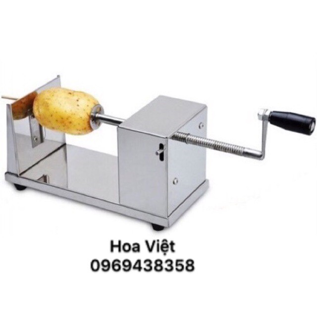 Máy cắt khoai tây lốc xoáy+ 2 lưỡi dao