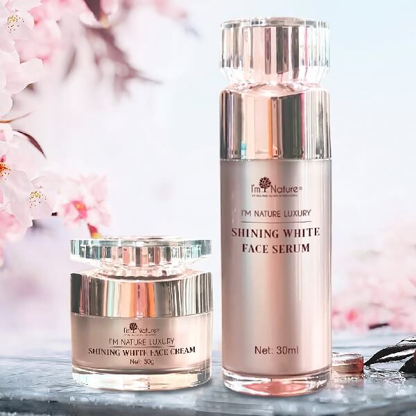 Bộ dưỡng trắng da cao cấp I'm Nature Luxury Shining White