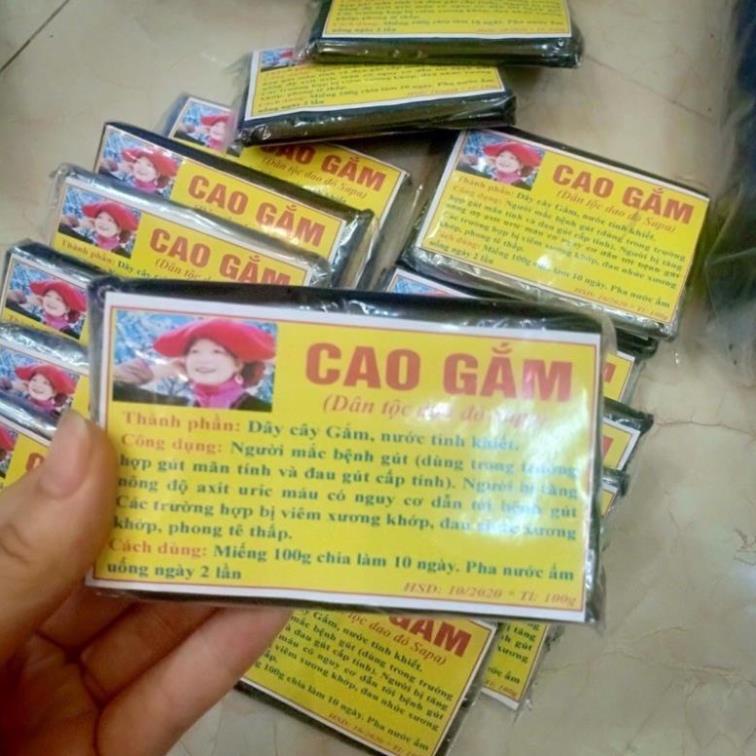 Cao gắm nguyên chất 100gram
