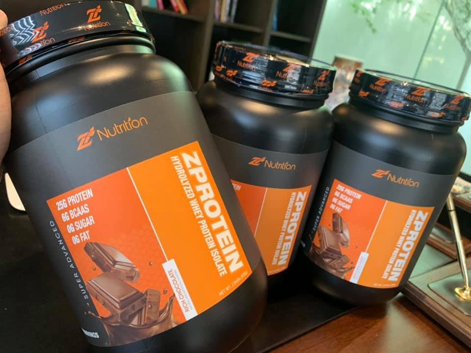 SẢN PHẨM TĂNG CƠ HIỆU QUẢ - THỰC PHẨM BỔ SUNG Z NUTRITION Z PROTEIN 100% HYDROLYZEC (2 LBS)