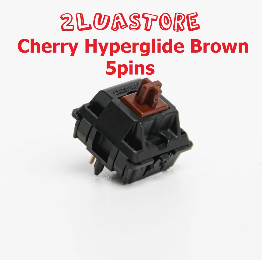 Công tắc bàn phím cơ Switch Cherry Black MX2A 5 pin | Switch Cherry Black MX2A 3 pin | Cherry Brown Hyperglide 5 pin