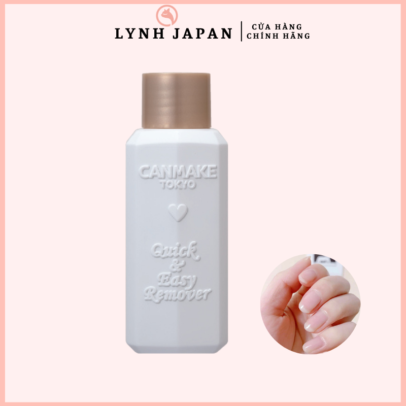 Nước Tẩy Móng Có Dưỡng Canmake Quick Easy Remover Nhật Bản