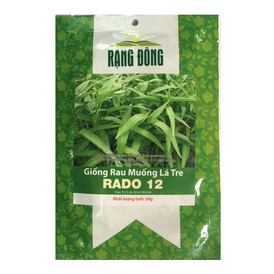 Hạt giống Rau Muống Lá Tre - Hạt giống rau ăn lá