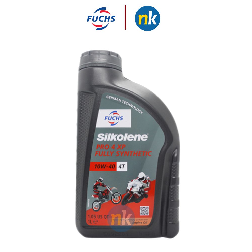 [Chính Hãng] Nhớt Fuchs Silkoline Pro 10W-40 XP 4T - nhớt tổng hợp dành cho xe số xe phân khối lớn