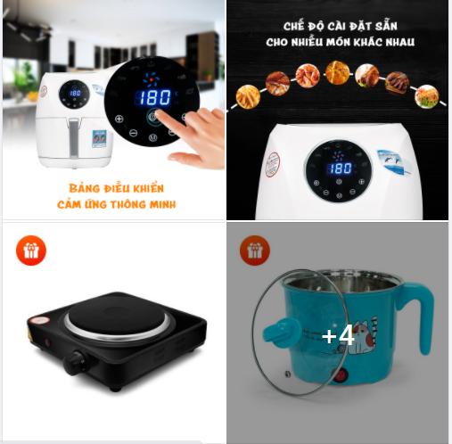 Nồi chiên không dầu điện tử Perfect PF-D88 - 5.5 lít tặng quà khủng