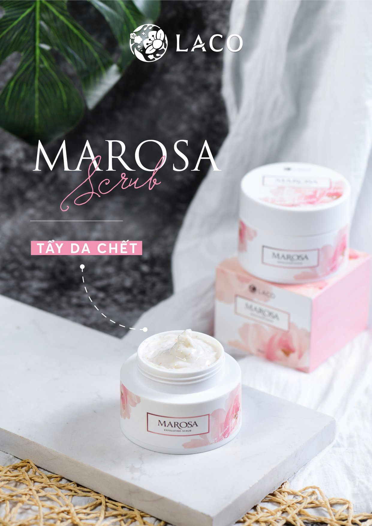 Kem tẩy da chết marosa