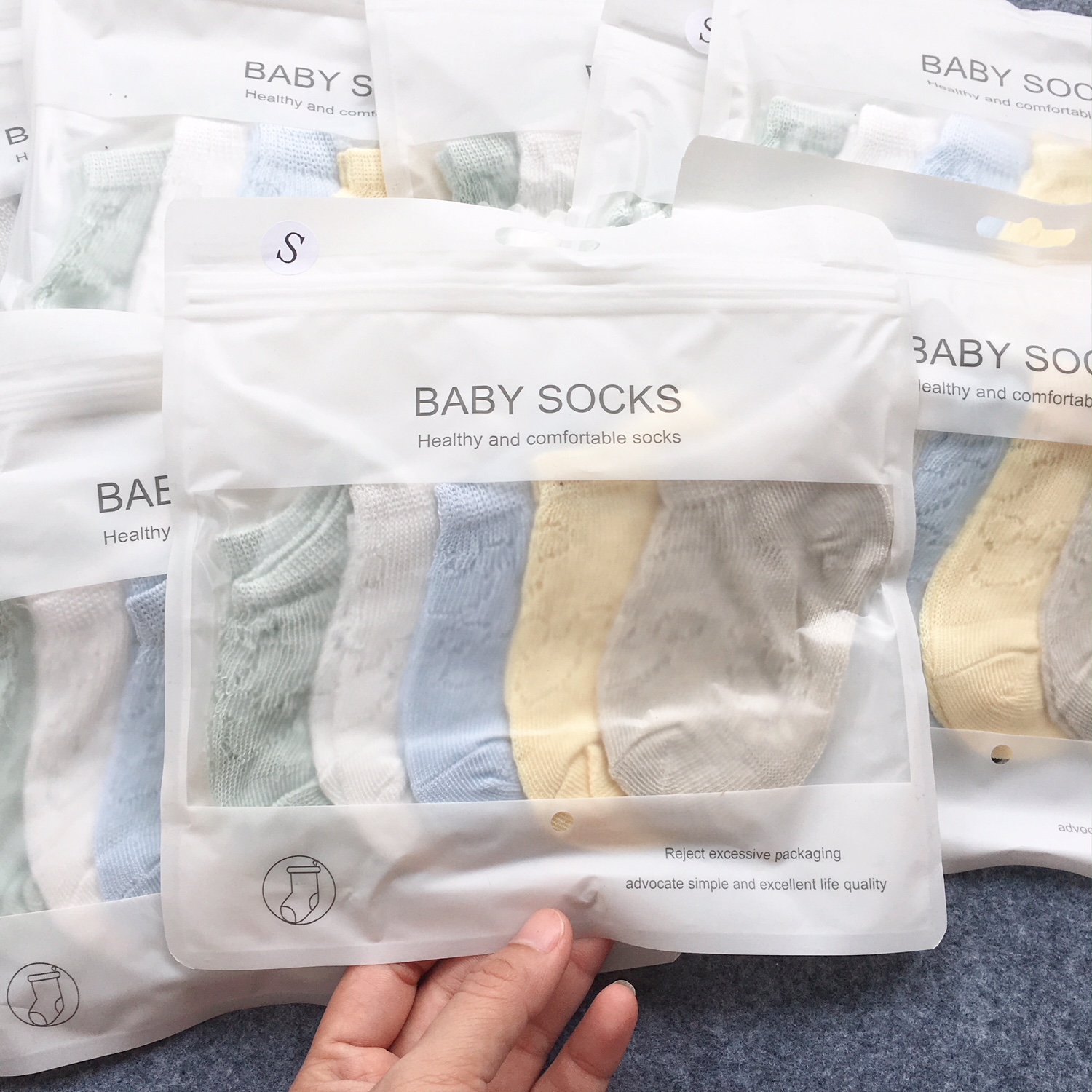Set 5 đôi Tất lưới cho bé