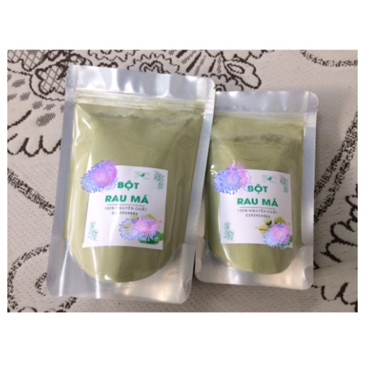 Siêu sỉ toàn quốc bột rau má 100gr hàng nguyên chất
