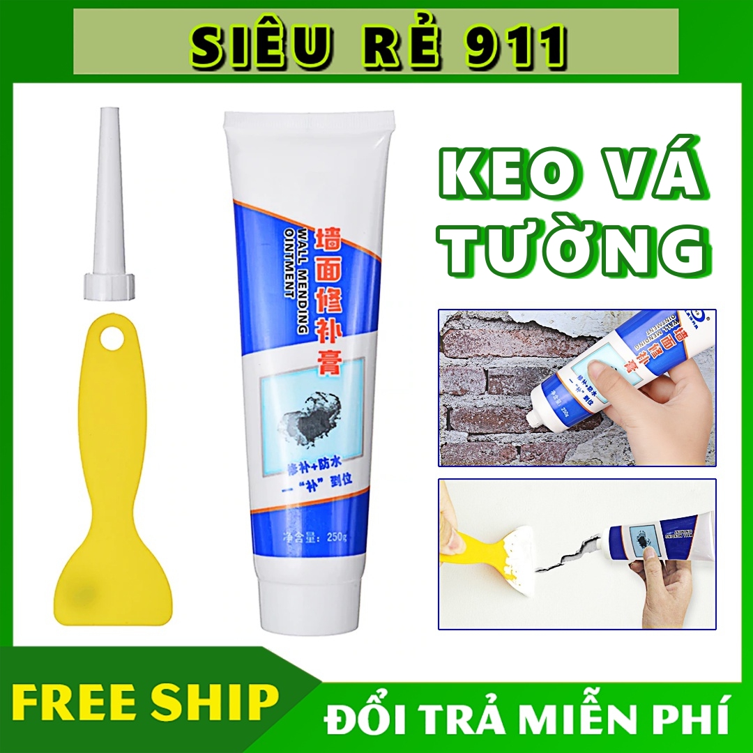Keo vá tường, Keo trám vết nứt tường thông minh, Keo chống thấm vá tường