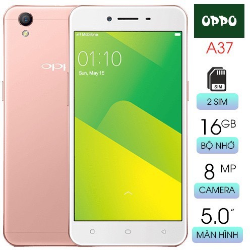 Điện thoại OPPO NEO 9 A37 2SIM RAM 8gb/256GB CAMERA NÉT 8 MP PIN TRÂU 2630 MAH