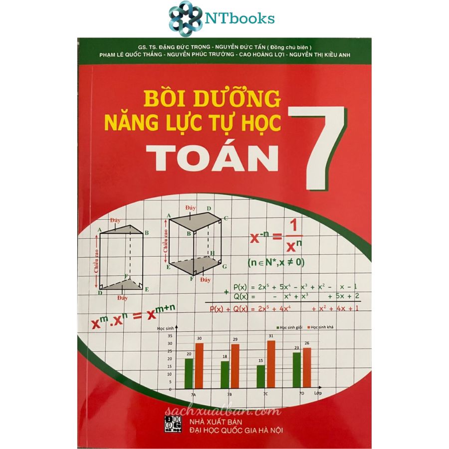 Sách Bồi dưỡng năng lực tự học toán 7