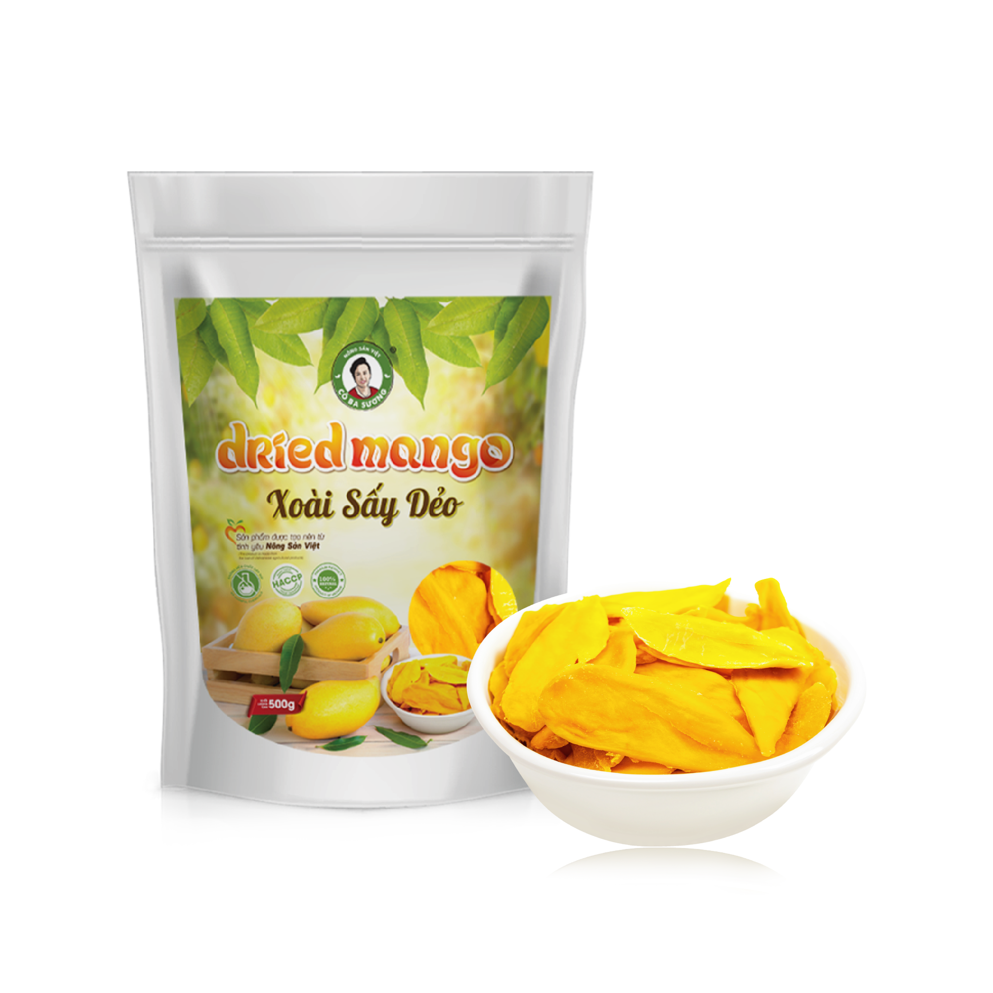 Xoài sấy dẻo cô ba sương 250 gram