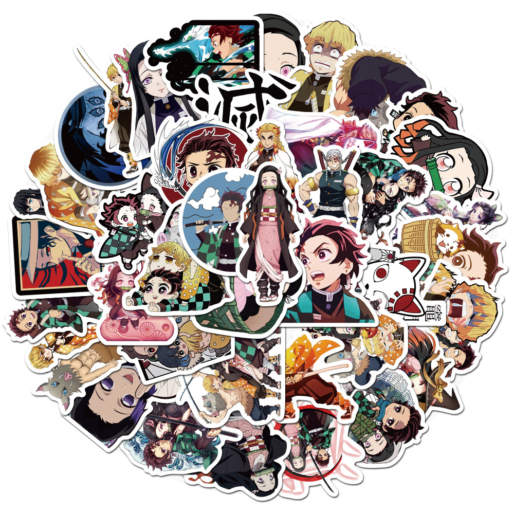 Sticker trong suốt anime  Panpan Shop