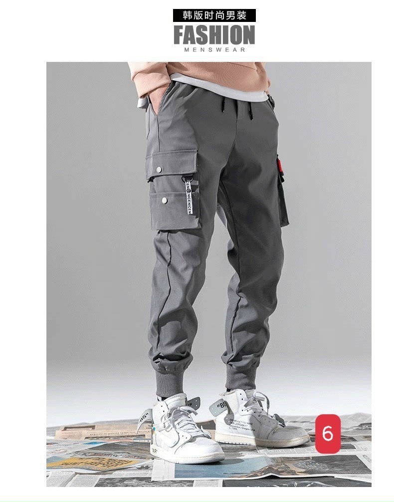 Quần Jogger Nam túi hộp chất kaki ống bó kiểu mới hot 2021 JGN6