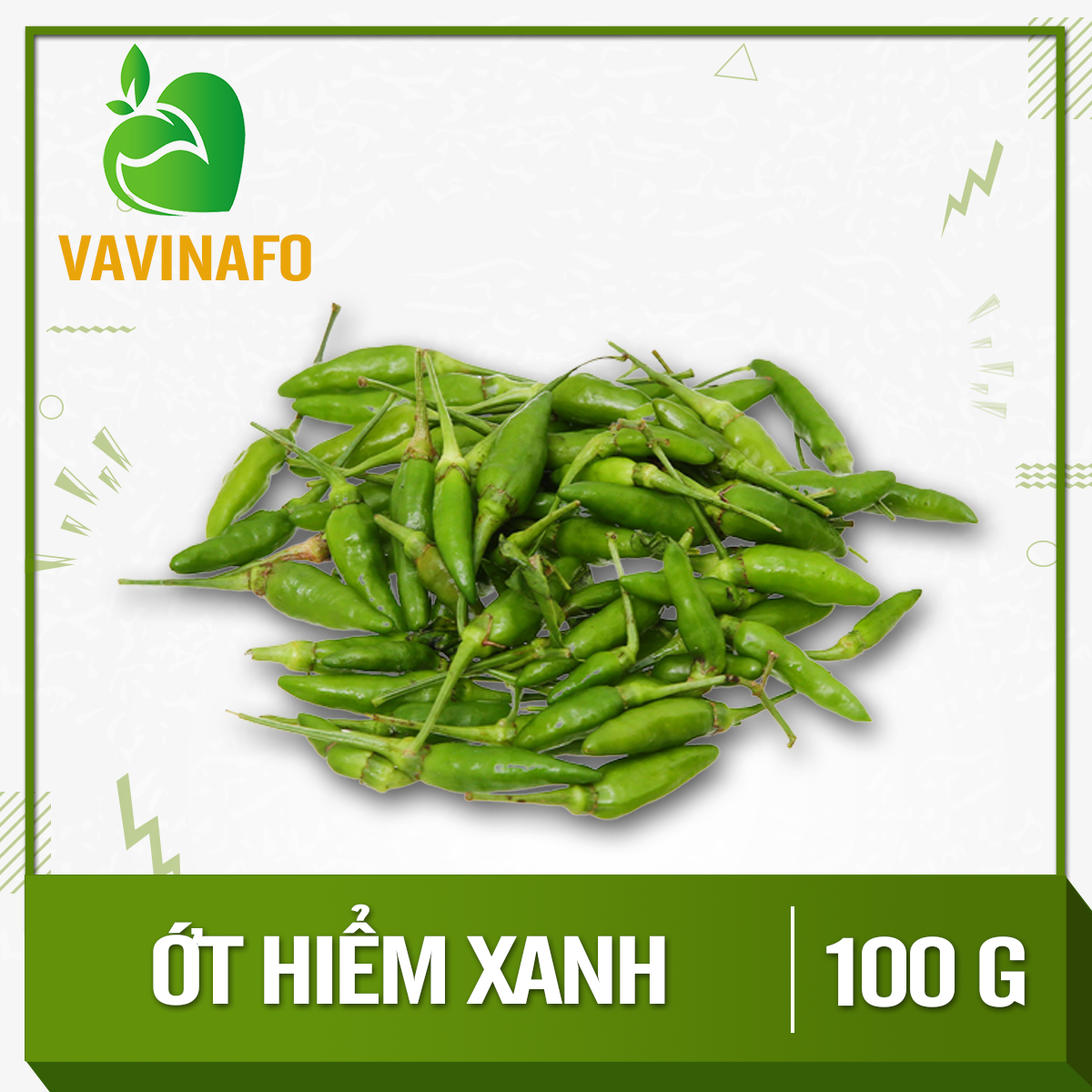 Hcm - ớt hiểm xanh -