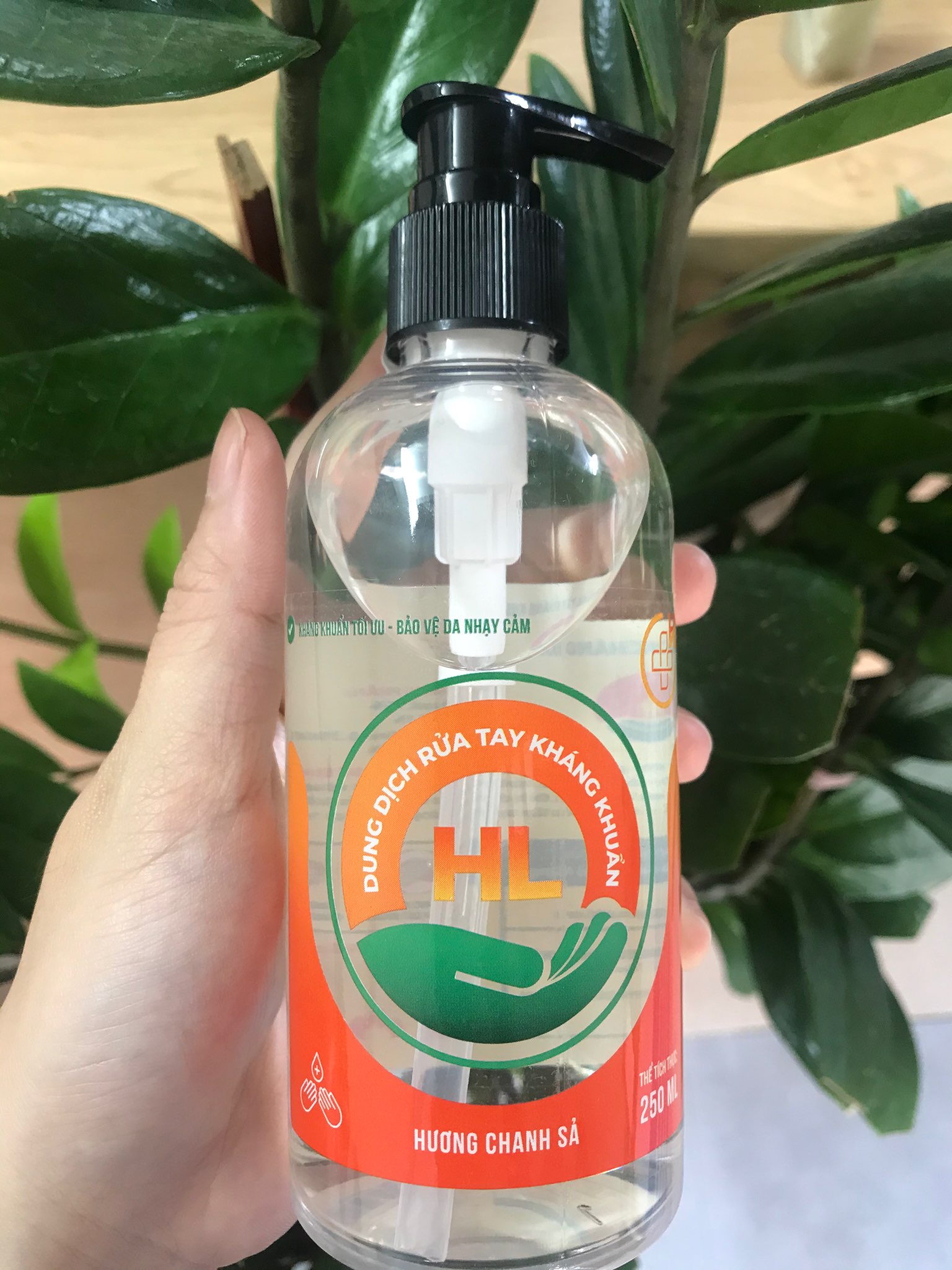 Dung dịch rửa tay kháng khuẩn HL 250ml