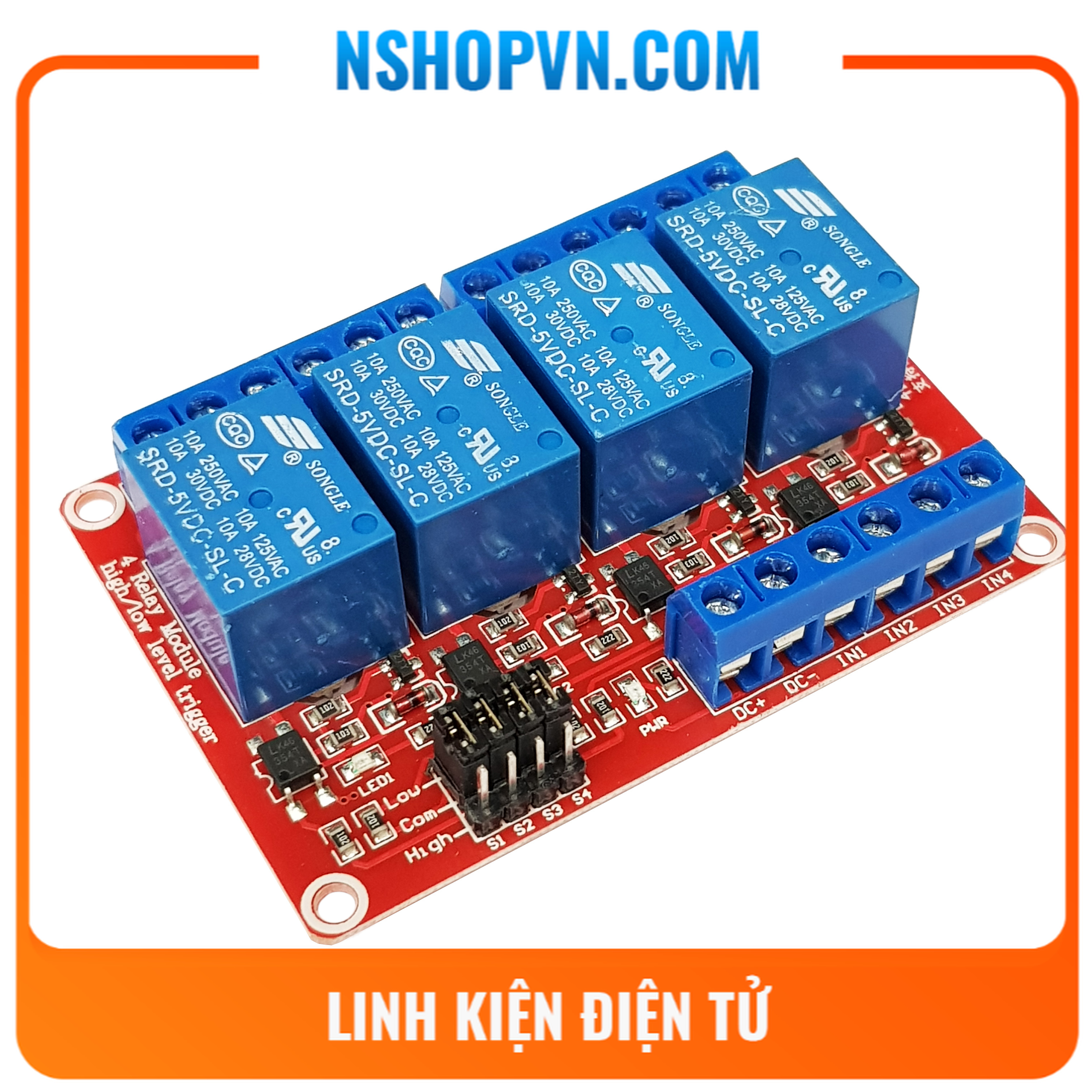 Module 4 relay kích h/l