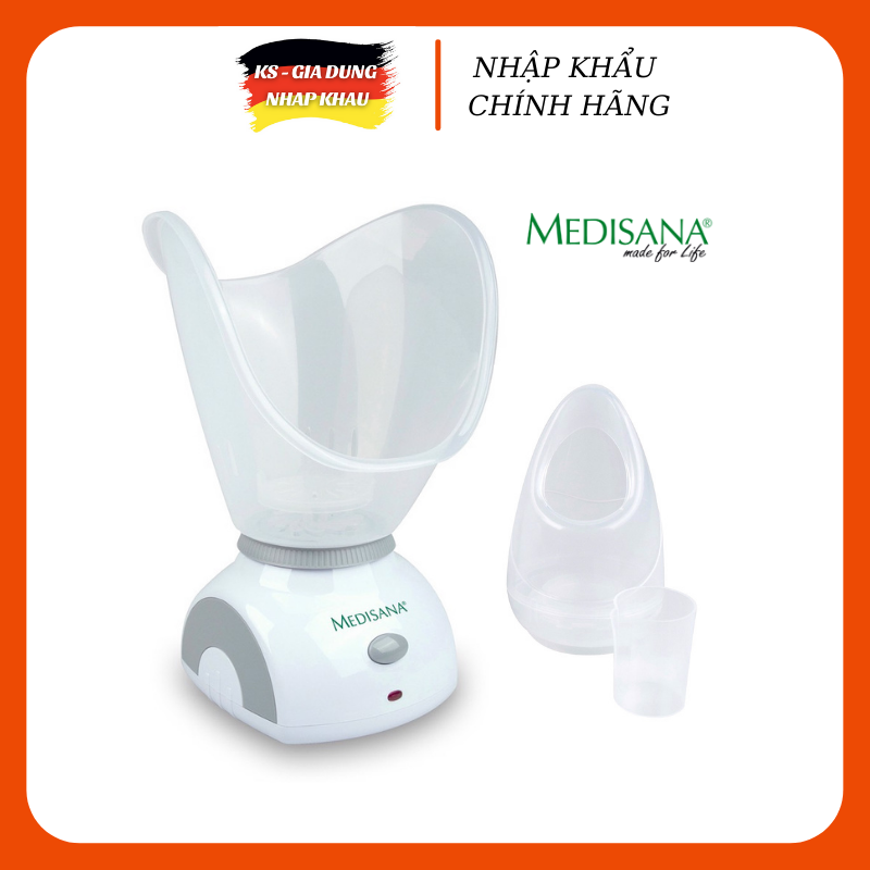 Máy xông mặt hơi nước kết hợp tinh dầu cao cấp Medisana FSS giúp làn da bạn luôn căng mịn rạng rỡ nhập khẩu Đức