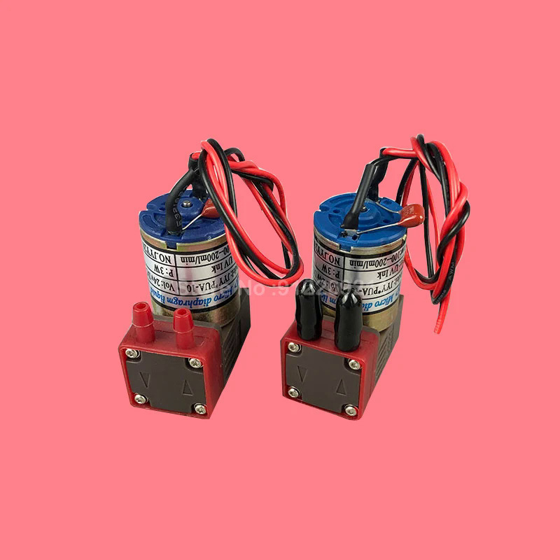 2pcs Micro cơ hoành 3W JYY UV bơm mực JYY PUA-10 24V bơm nhỏ cho Infiniti Phaeton gongzheng máy in phun 100ml-200ml
