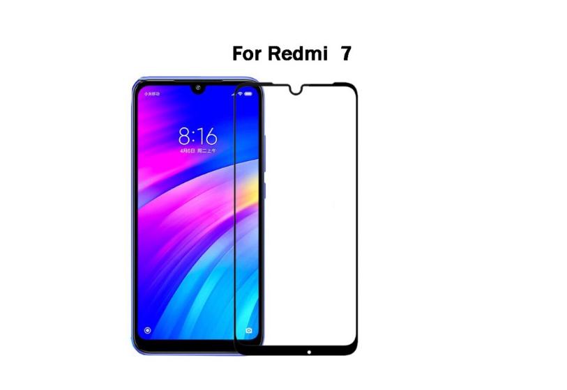kính cường lục full keo full màn hình 9D cho Xiaomi redmi 7