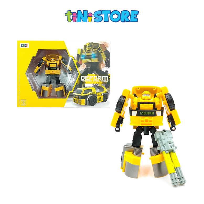 Đồ chơi robot biến hình siêu xe- màu vàng AB-23A