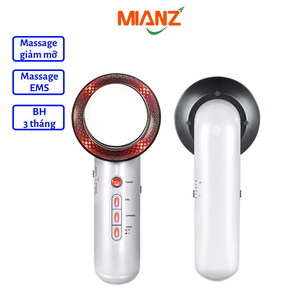 Máy massage giảm béo cầm tay mát xa đa năng EMS cao cấp - Massage bụng đùi mông - HDSD Tiếng Việt MIANZ GROUP